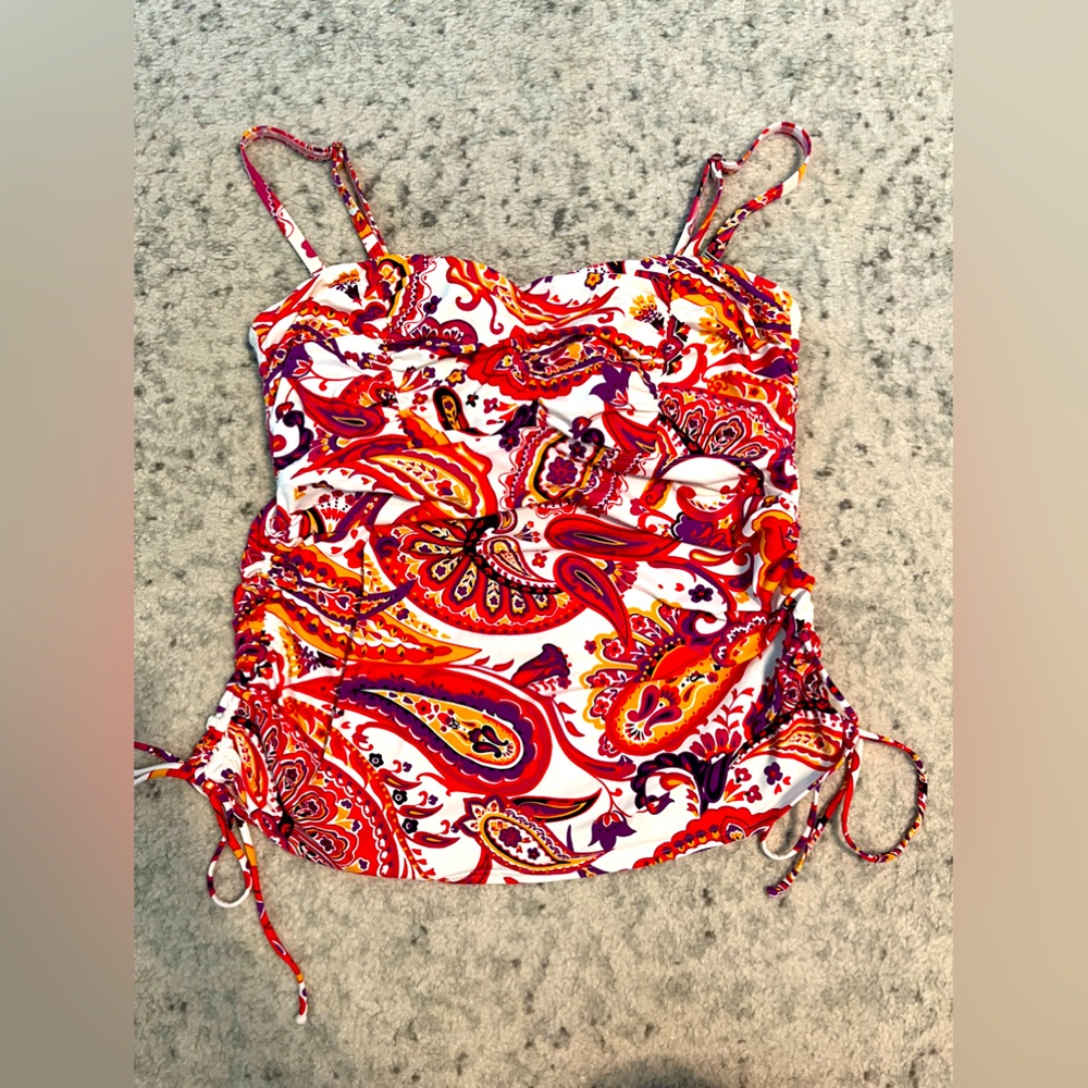 Lands End Tankini Swim Top